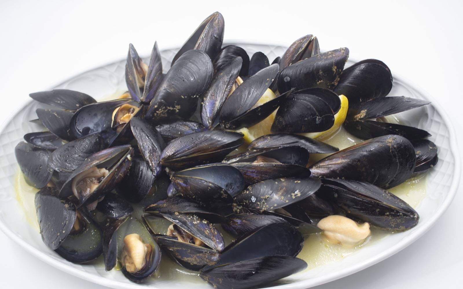 Clòtxinas valencianas al vapor